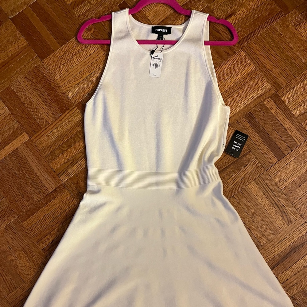 Express Off White Dress NWT